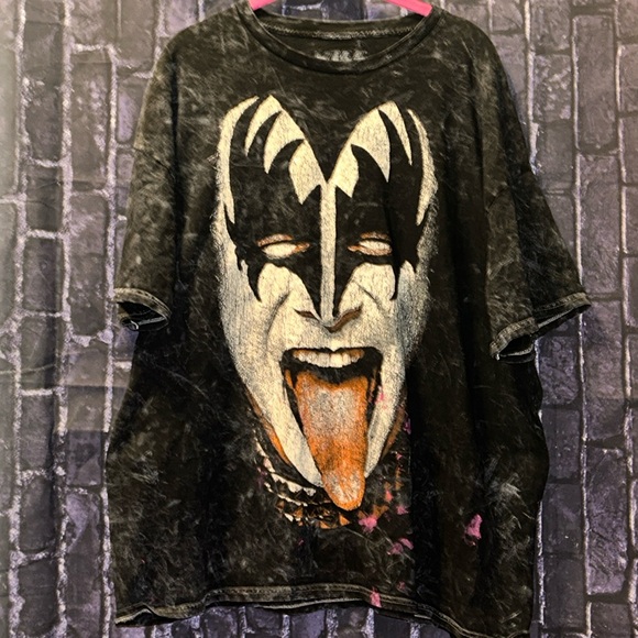 Other - SOLD💥KISS Gene Simmons By Goodie Two Sleeves Graphic Tee Sz XL